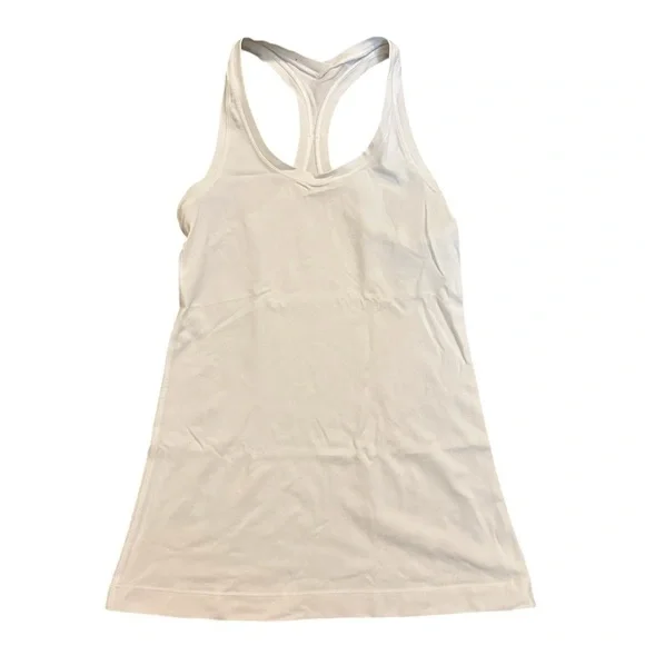 Lululemon White Size 4 Align Tank Hip Length Racerback - Picture 2 of 6